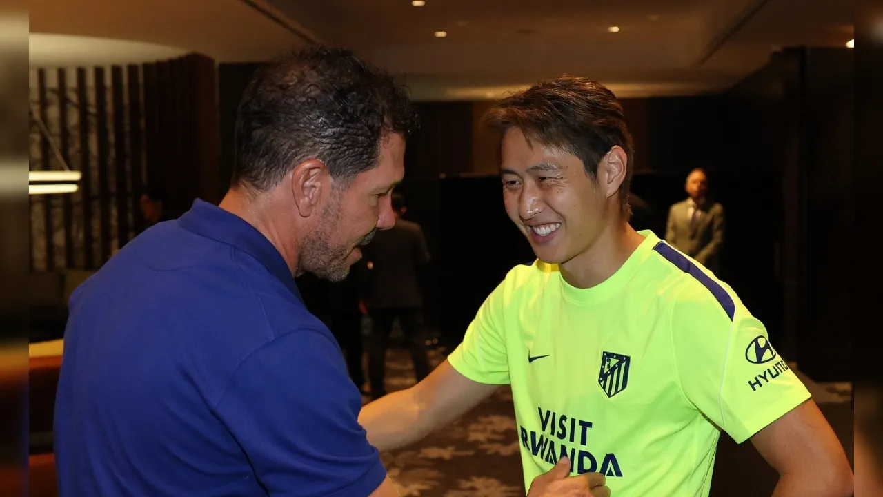 Pelatih Atletico Madrid dan Lee