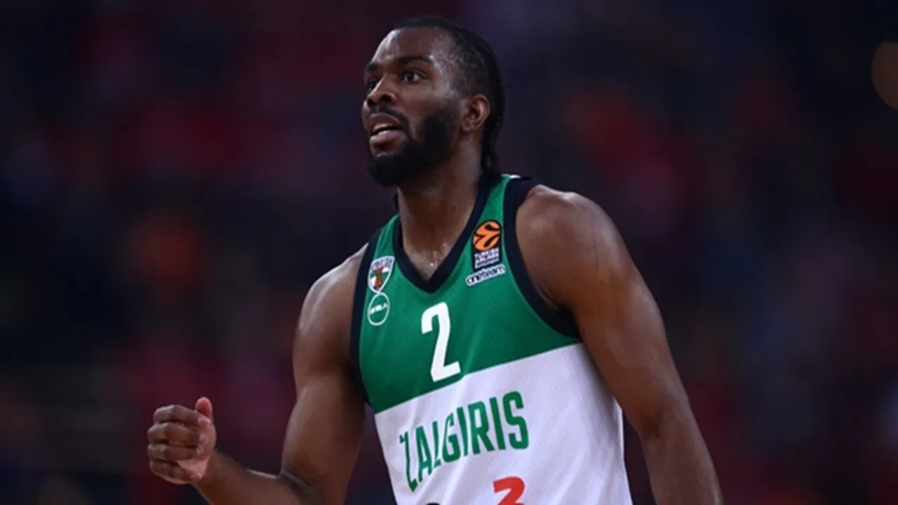 Keenan Evans Sepakat Kembali Bergabung dengan Zalgiris Kaunas