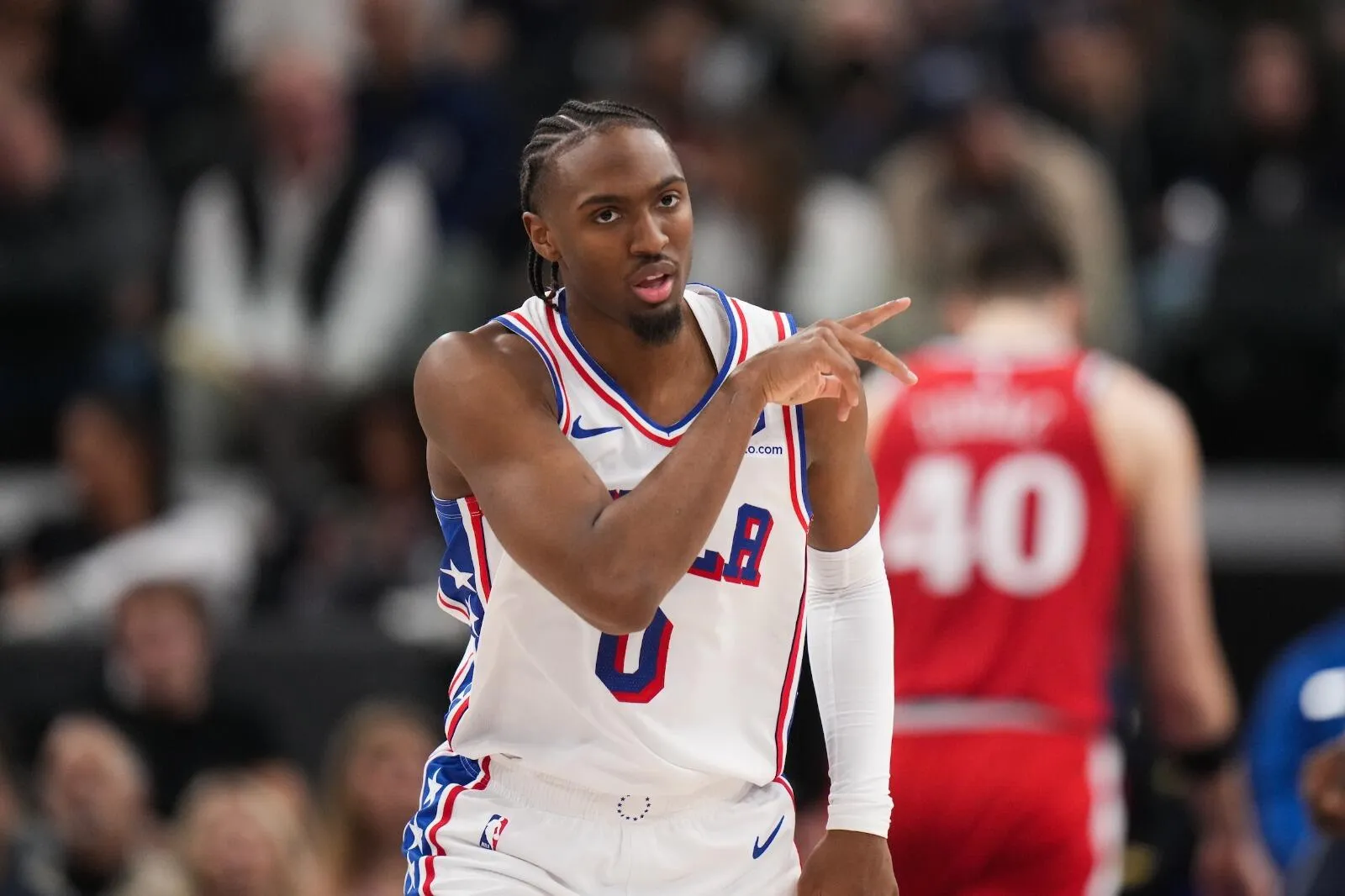Tyrese Maxey Sukses Bujuk LeBron Gabung ke 76ers - sumber: (mainbasket)