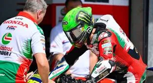 Johann Zarco Kembali Menunggangi Motor Usai Cedera Serius