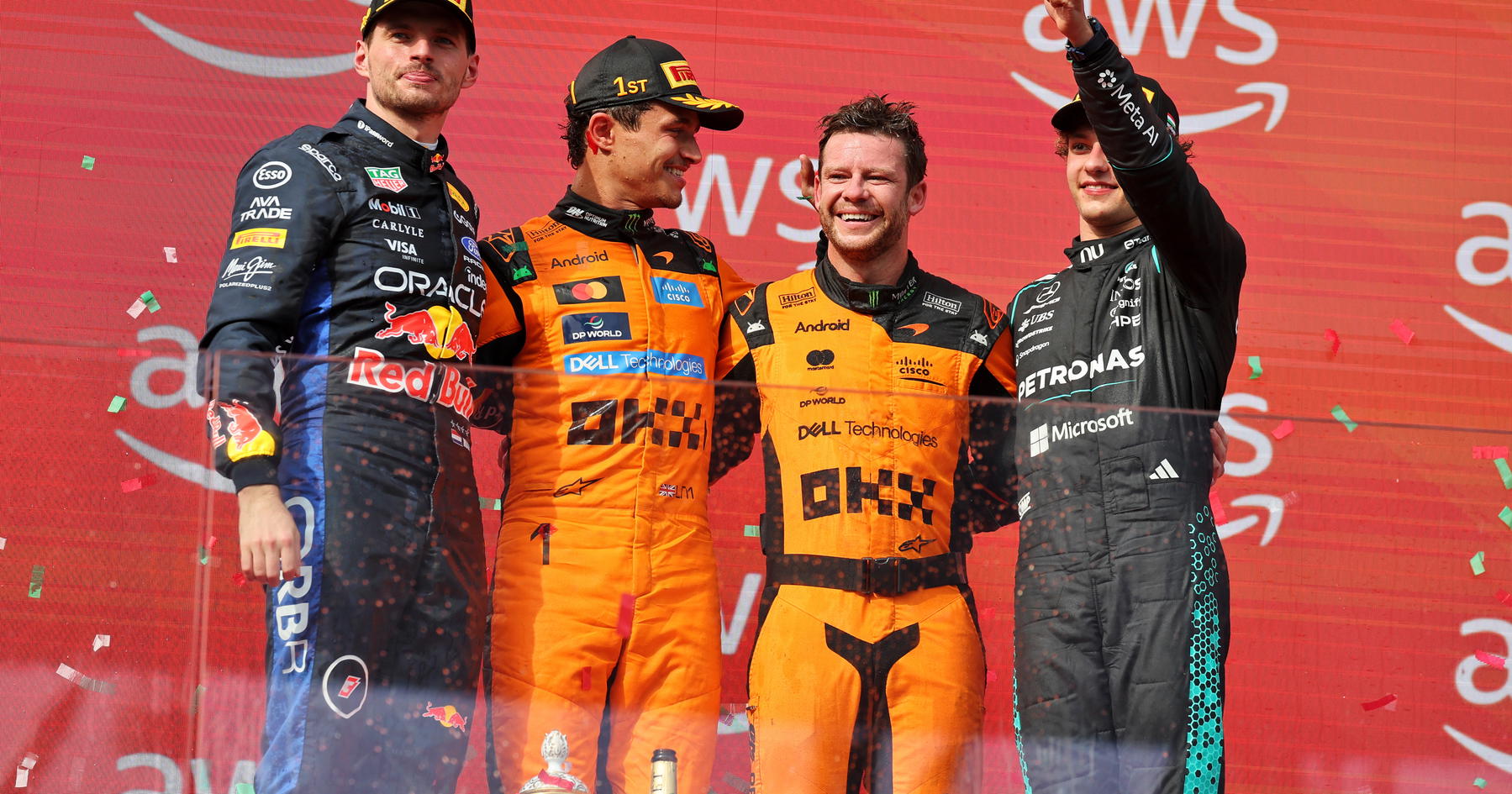 Perbandingan Klasemen Pembalap F1 Saat Ini dan 2025