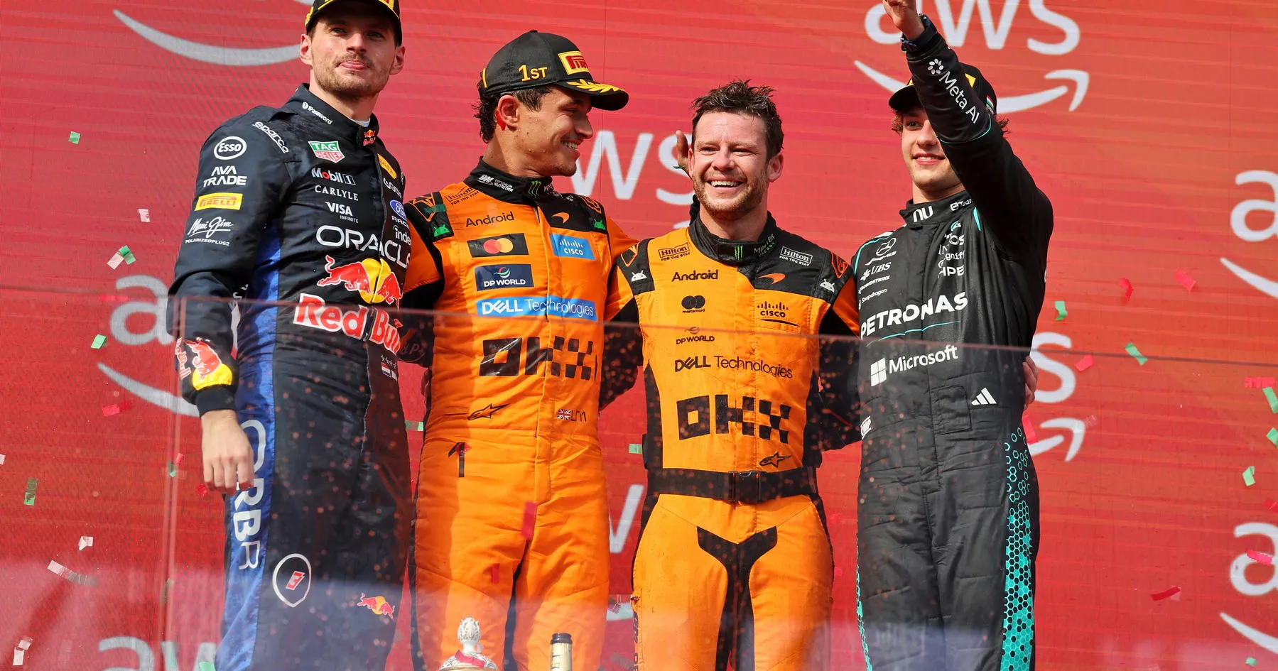 Perbandingan Klasemen Pembalap F1 Saat Ini dan 2025 - sumber: (racingnews365)