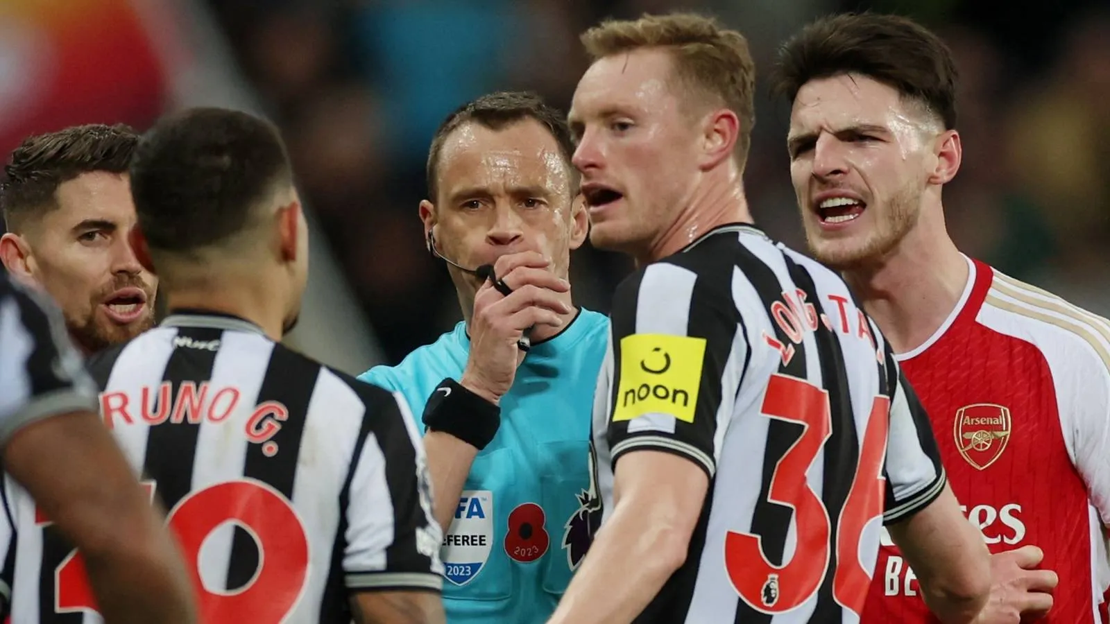 Pesan Emas Declan Rice untuk Bruno Guimaraes Sebelum Pindah ke Arsenal Terungkap - sumber: (givemesport)