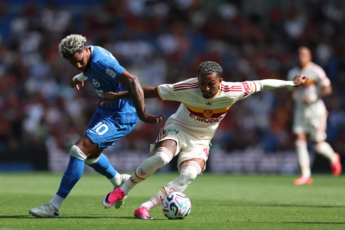 Brighton Gilas Roma 3-0 dalam Laga Persahabatan di Inggris - sumber: (footballitalia)
