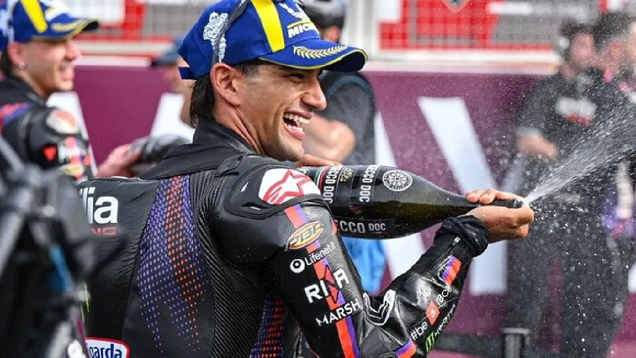 Jorge Martin meraih podium kedua di MotoGP Inggris dan menempatkannya kokoh di puncak klasemen MotoGP 2026.