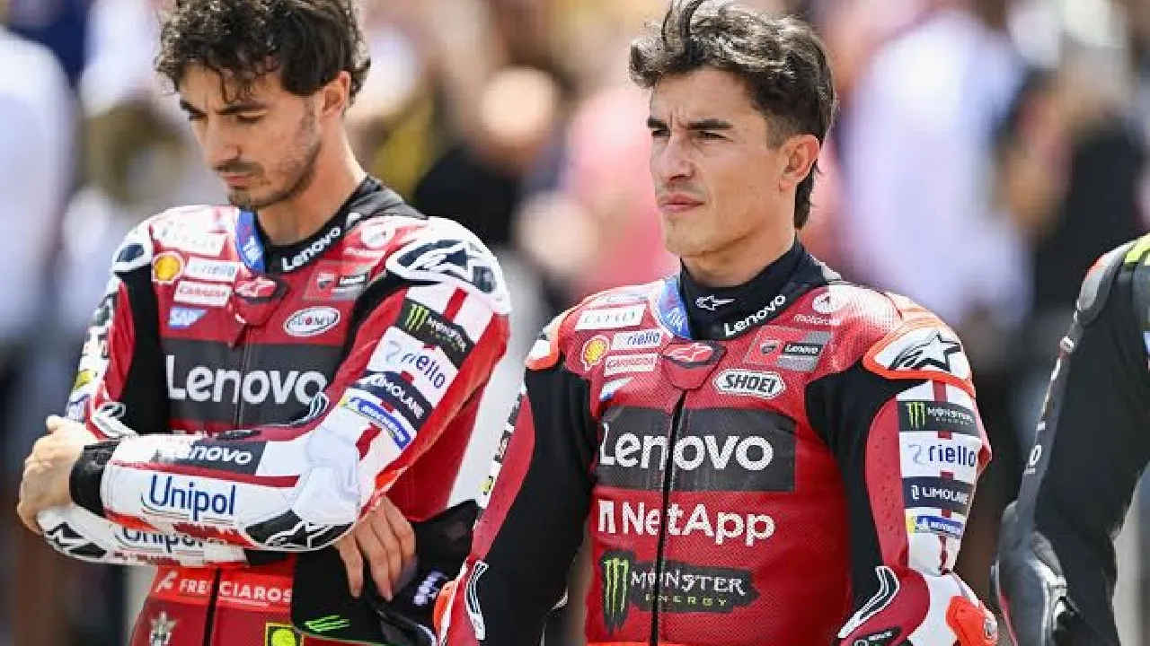 Marc Marquez dan Francesco Bagnaia
