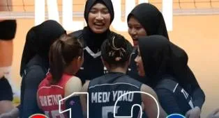 Filipina Tundukkan Timnas Voli Putri Indonesia dengan Skor 3