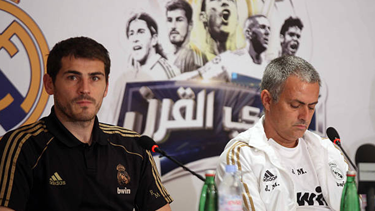 Iker Casillas Akui Pernah Berselisih dengan Jose Mourinho di Real Madrid