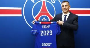 Lucas Digne Optimis Tak Akan Kesulitan Beradaptasi di PSG