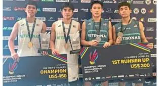 Malaysia Borong 5 Gelar di Filipina International Junior Series 2026