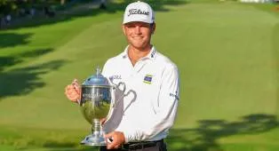 Michael Brennan Rebut Gelar Wyndham Championship dan Tiket ke Masters
