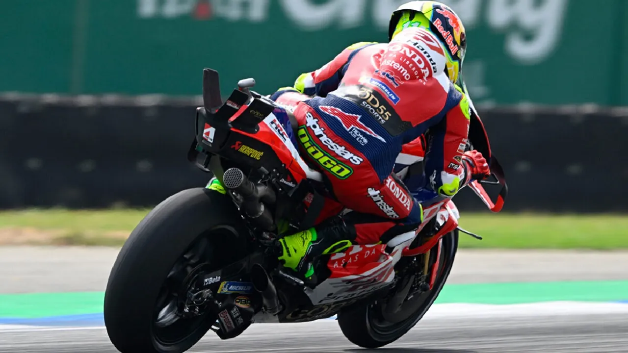 Diogo Moreira komentari performanya di Silverstone.