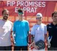 Estevez Raih Kemenangan Ganda di Kandang Sendiri FIP Padel Promises El Prat
