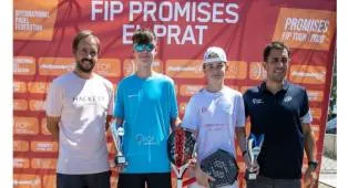 Estevez Raih Kemenangan Ganda di Kandang Sendiri FIP Padel Promises El Prat