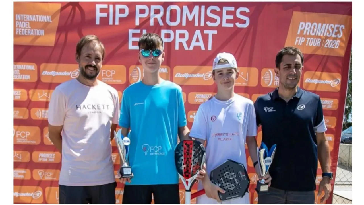 Estevez Raih Kemenangan Ganda di Kandang Sendiri FIP Padel Promises El Prat Spanyol