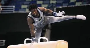 Frederick Richard Juara Nasional Senam AS, Bidik Olimpiade Los Angeles 2028