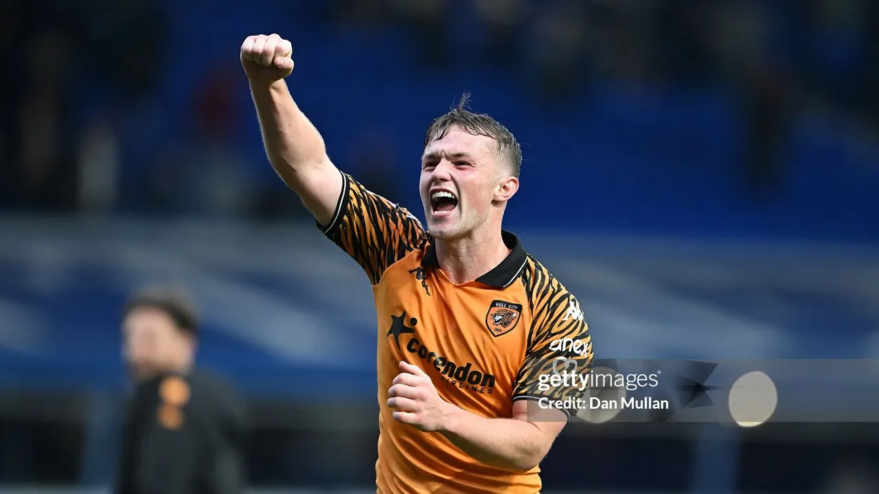 Joe Gelhardt masuk radar Wrexham setelah tampil impresif bersama Hull City