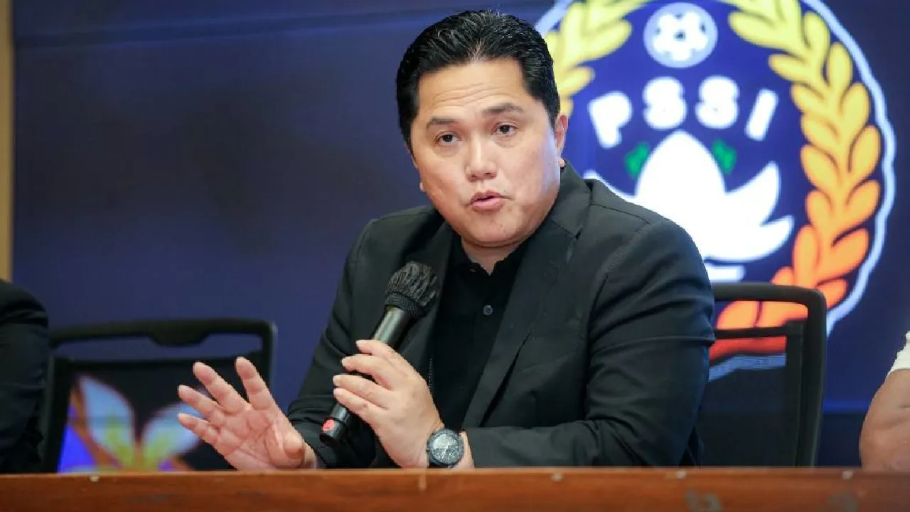 Ketua PSSI, Erick Thohir umumkan Stadion Utama Gelora Bung Karno dan Si Jalak Harupat sebagai venue FIFA ASEAN Cup 2026