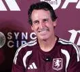 Unai Emery Punya Misi Khusus Saat Aston Villa Hadapi PSG di Piala Super UEFA