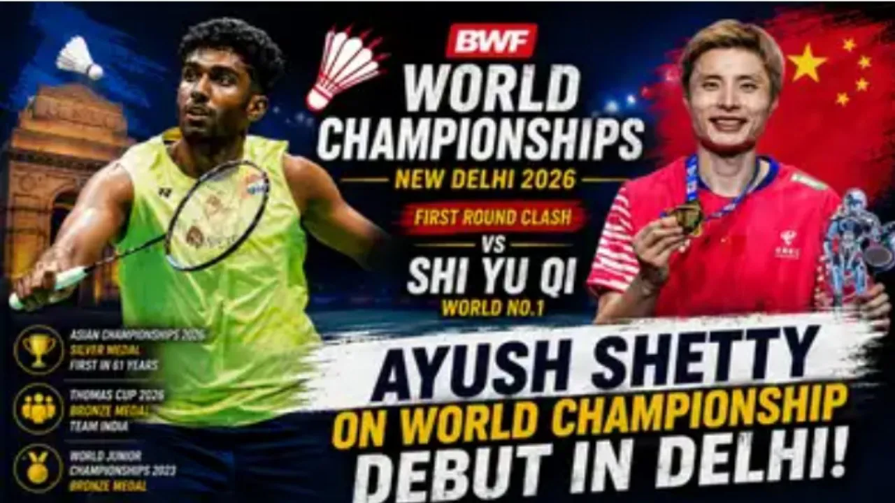 Ayush Shetty Antusias Debut Kejuaraan Dunia Melawan Juara Bertahan Shi Yuqi