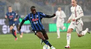 Cedera Lutut Parah, Sulemana Absen Panjang dari Skuad Atalanta