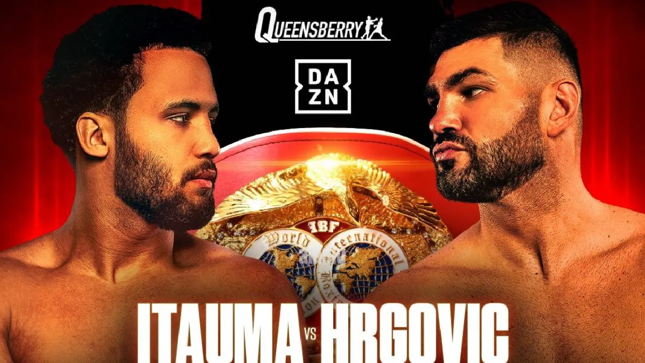 Moses Itauma (kiri) dan Filip Hrgovic. (Foto: Fight TV)
