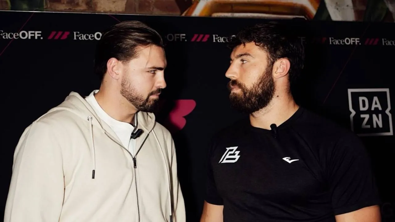 Pat Brown (kiri) dan John Hedges. (Foto: Fight TV)