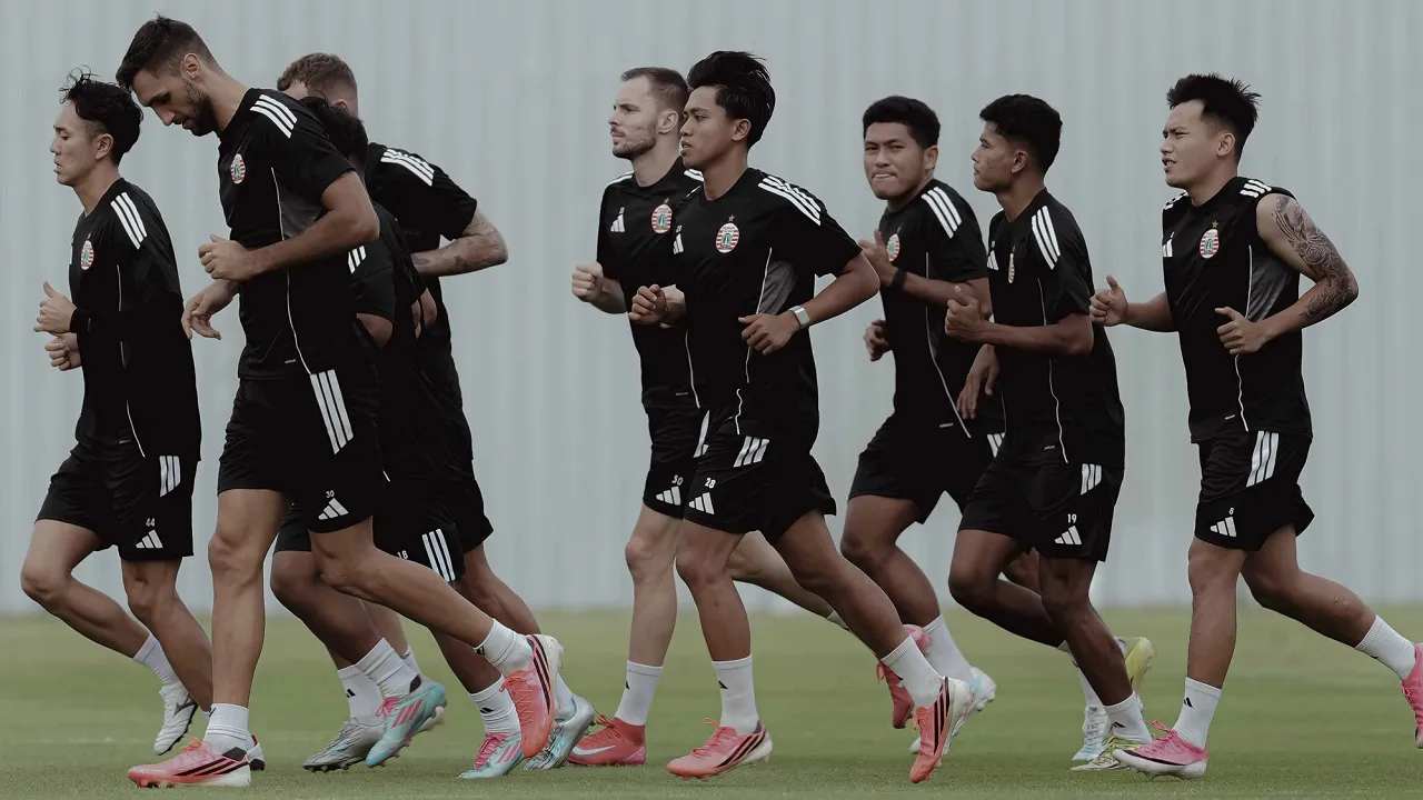 Latihan Persija Jakarta di Thailand