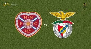 Prediksi Hearts vs Benfica, 14 Agustus 2026 Europa League