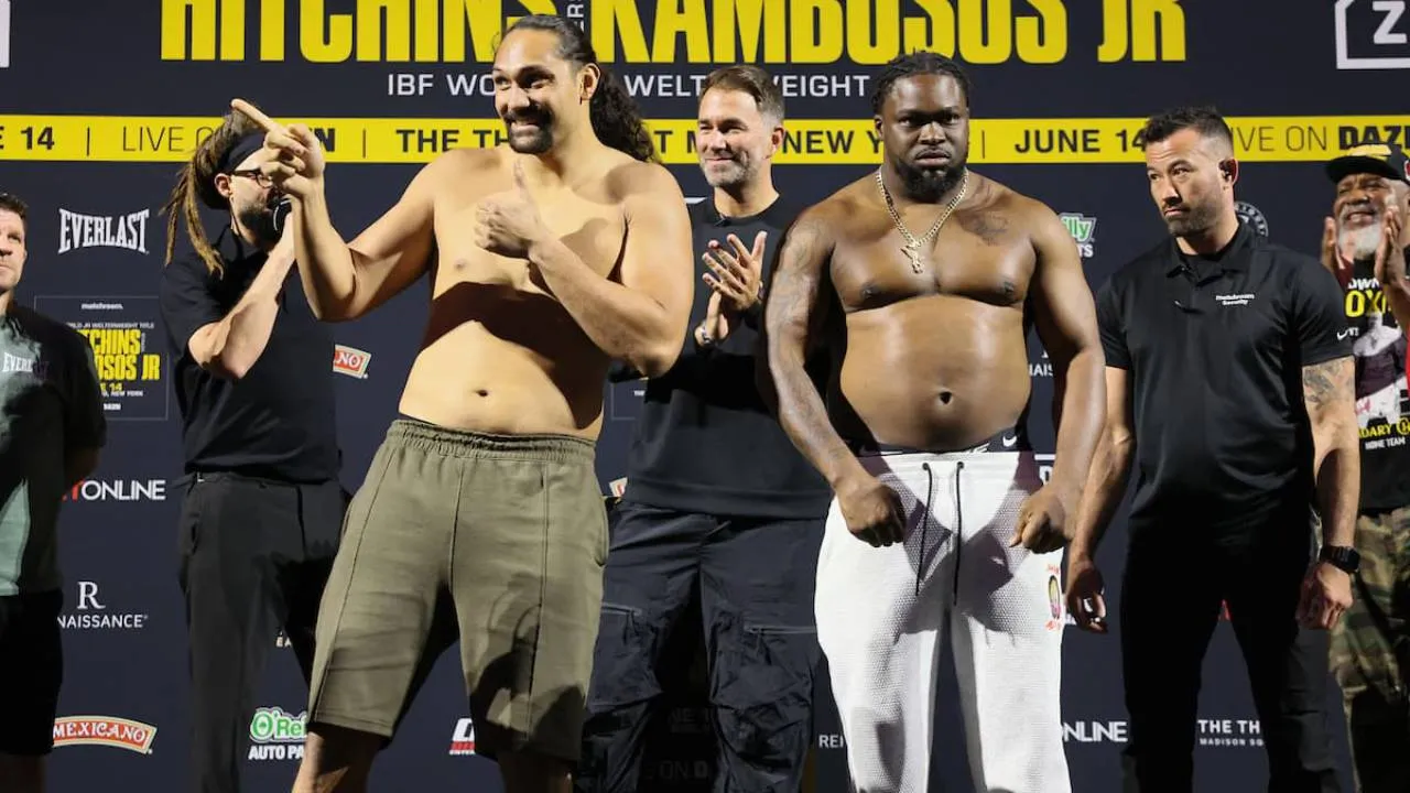 Teremoana Teremoana (kiri) dan DeAndre Savage. (Foto: Fight TV)
