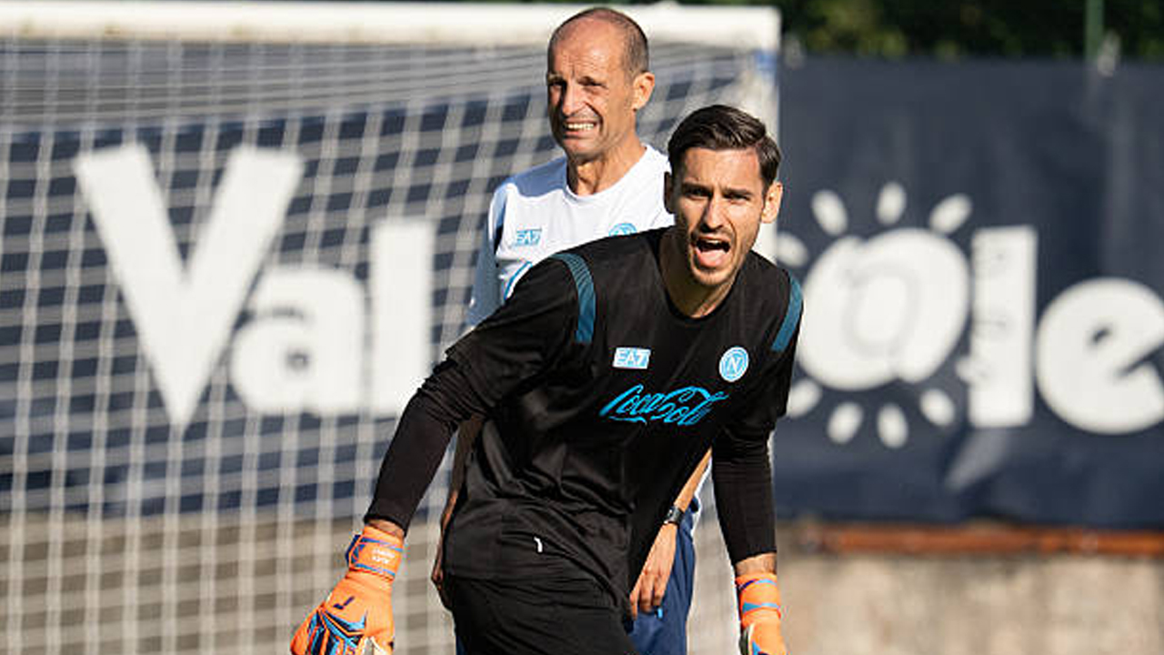 Alex Meret Sebut Skuat Napoli Ingin Balas Kepercayaan Massimiliano Allegri