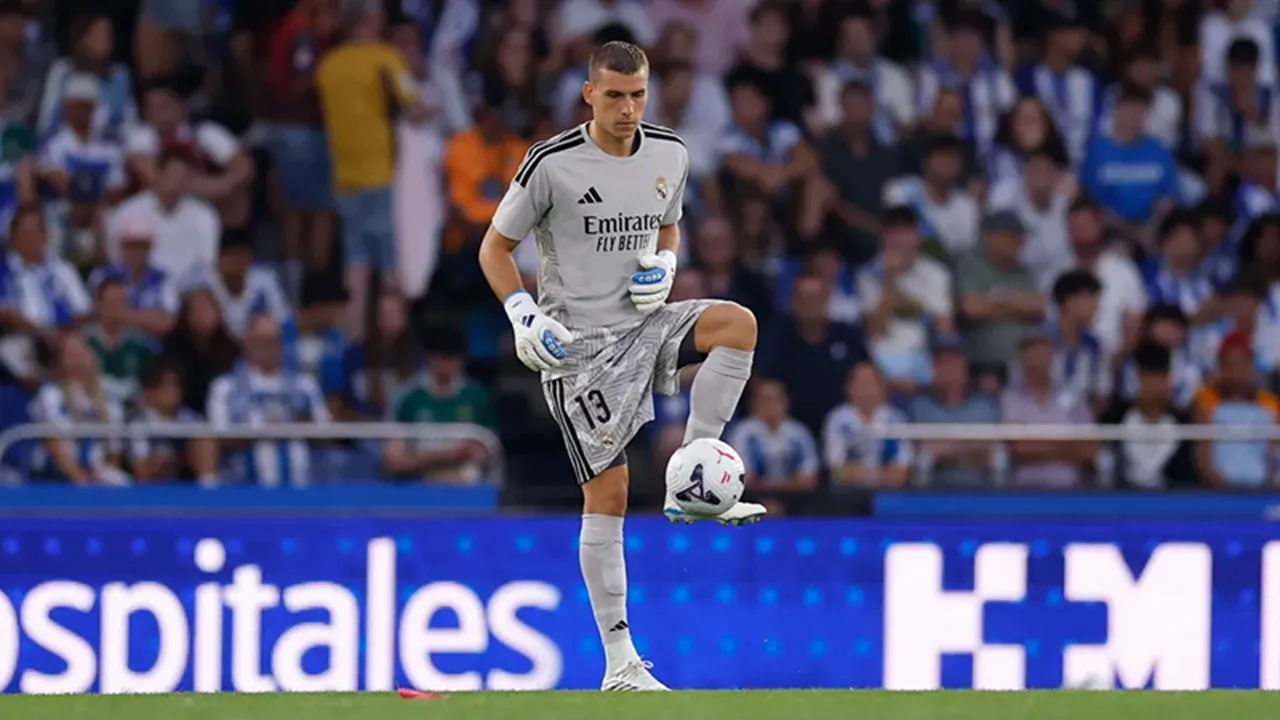 Andriy Lunin Anggap Kemenangan Lawan La Coruna Berarti