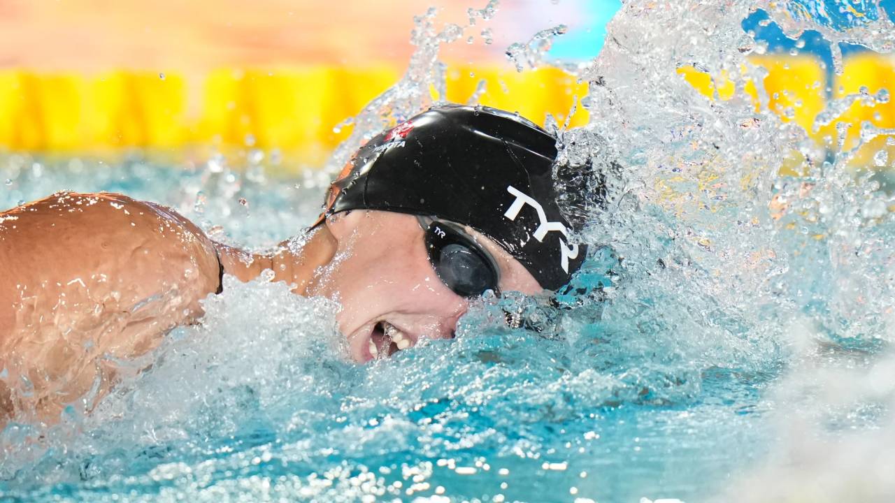 Katie Ledecky Menangi 1.500 Meter Gaya Bebas di Pan Pacific Championships