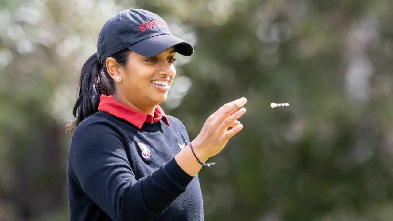 Selain undangan ke Portland Classic, Megha Ganne mendapat dukungan US$50.000 dari Workday untuk Juli Inkster Foundation. (Foto: AP)