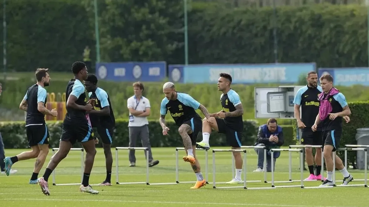 Skuad Inter Milan Tinjau Langsung Area Baru Pusat Latihan Appiano Gentile