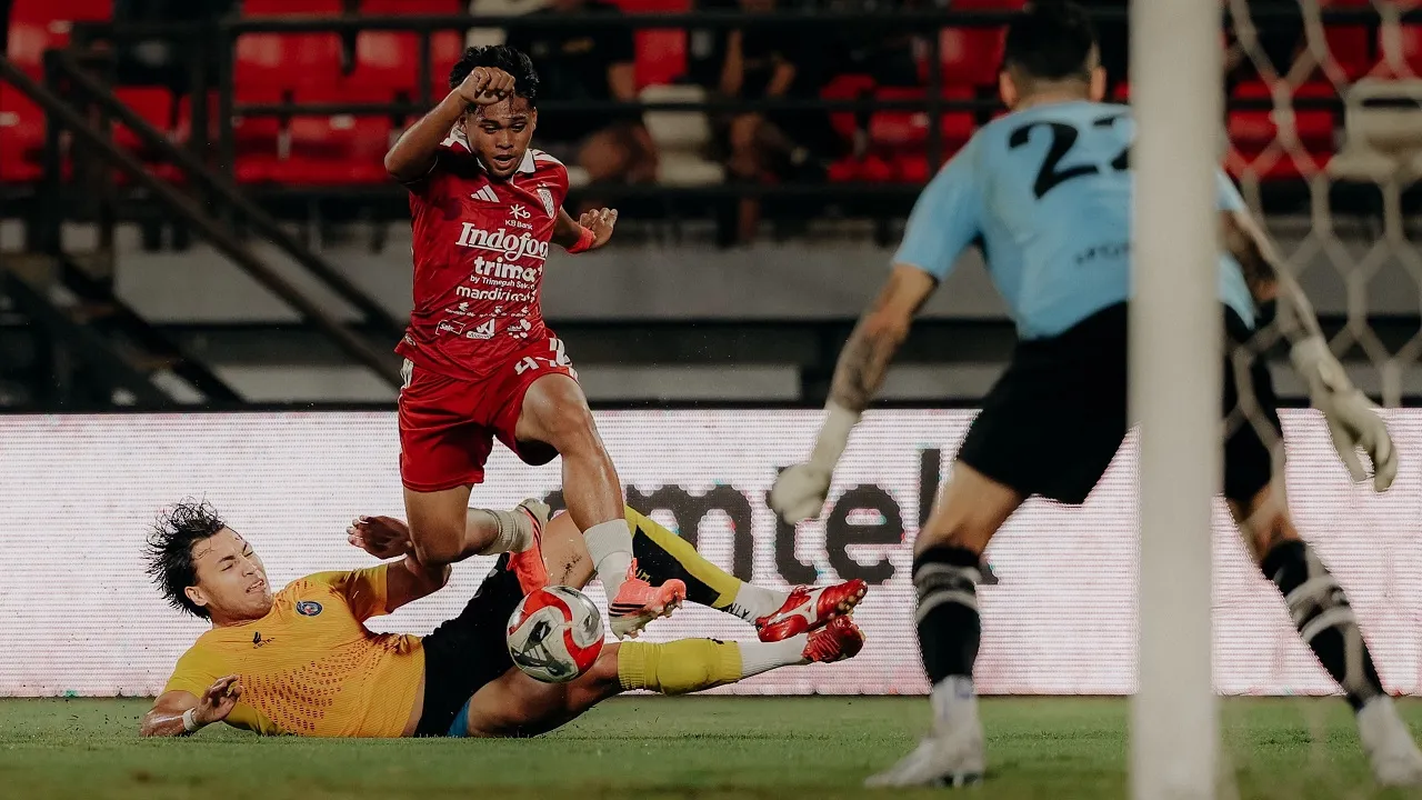 Winger Bali United, Rahmat Arjuna di laga kontra Sabah FC
