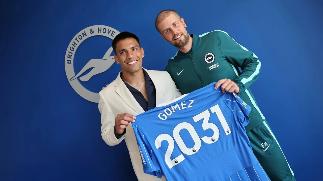 Diego Gomez resmi memperpanjang kontrak bersama Brighton