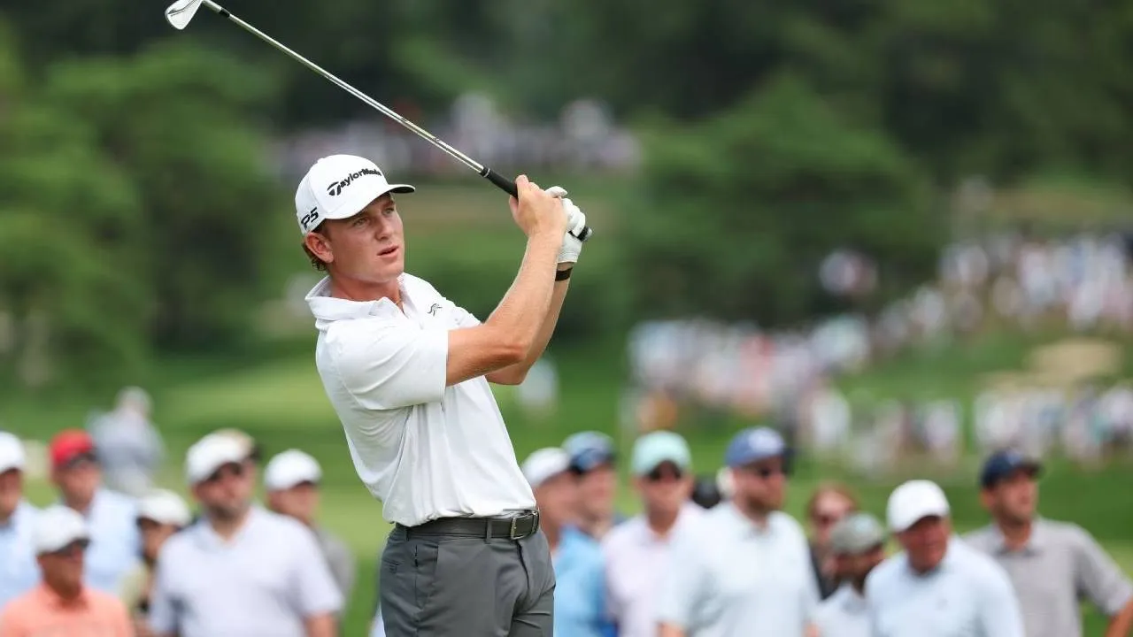 Logan Reilly mampu mempertahankan keunggulan hingga pertandingan berakhir di hole ke-14. (Foto: Golf Digest)