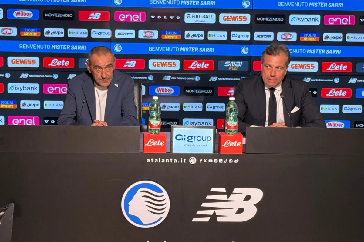 Pujian Giuntoli: Sarri Jadi Pembelian Terbaik Atalanta - sumber: (footballitalia)