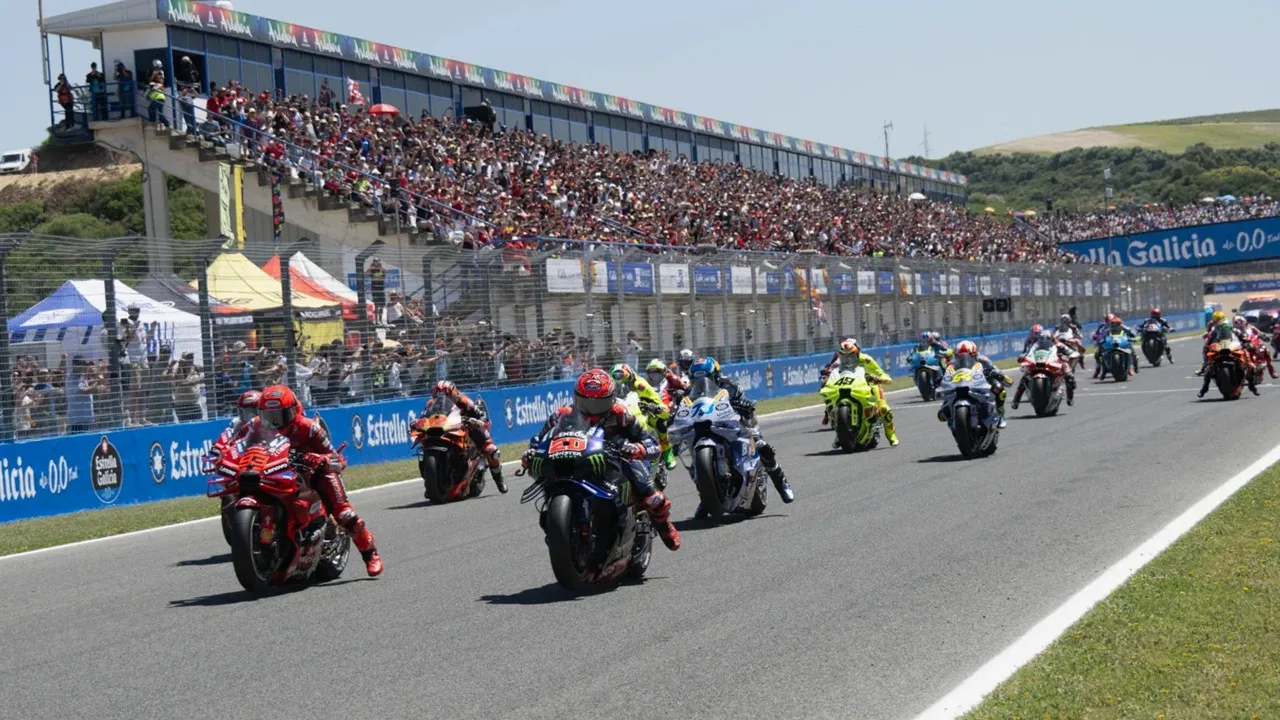 Para pembalap MotoGP beraksi di Sirkuit Jerez, MotoGP 2027 diprediksi bakal lebih seru