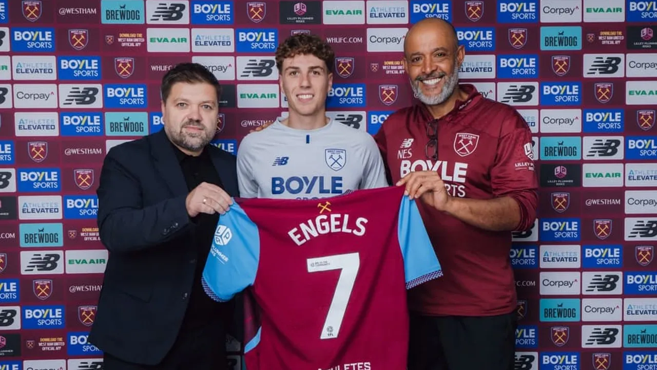 Arne Engels ingin bawa West Ham United kembali ke Premier League