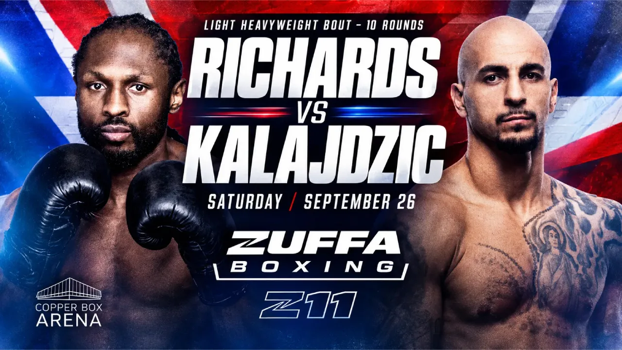 Craig Richards (kiri) dan Radivoje Kalajdzic. (Foto: Fight TV)