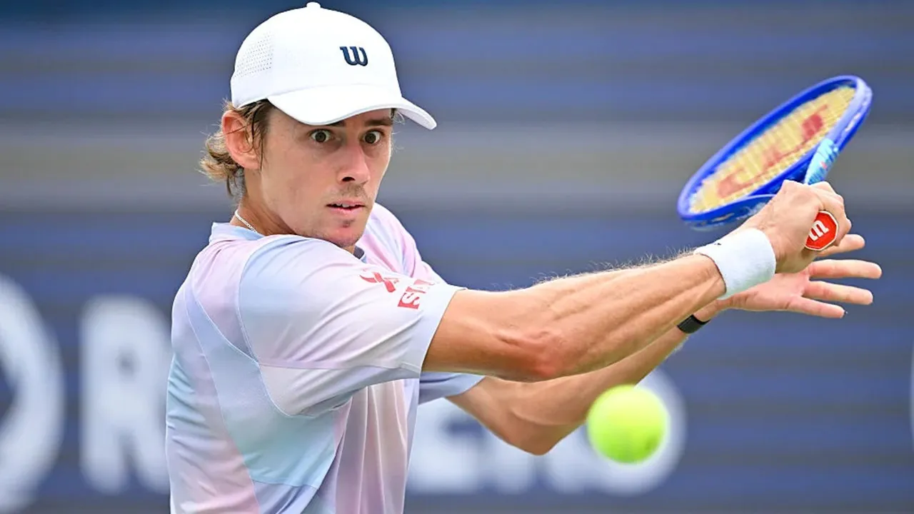Laga Alot Tak Bendung Langkah Alex De Minaur Di Cincinnati