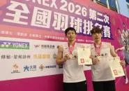 Liu Kuang Heng-Chen Zheng Kuan Kampiun Kejuaraan Nasional Taiwan