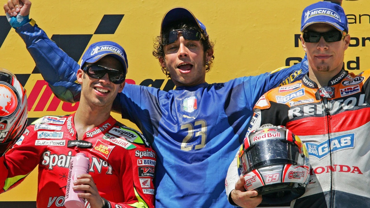 Marco Melandri Kenang Sulitnya Duel Lawan Valentino Rossi di GP Jerman 2006
