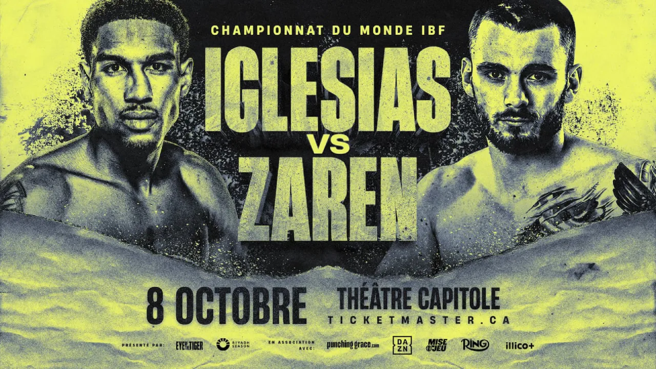 Osleys Iglesias (kiri) dan Oliver Zaren. (Foto: Fight TV)