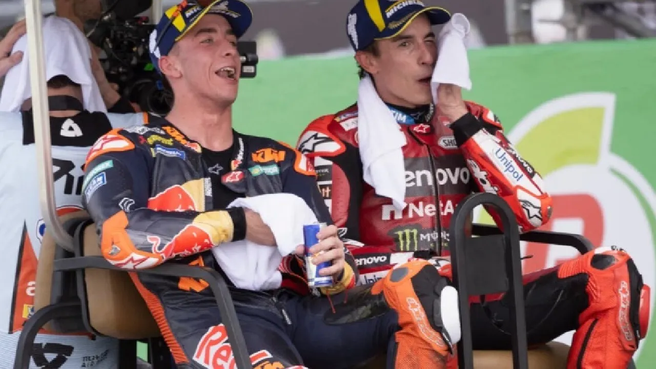 Pedro Acosta dan Marc Marquez