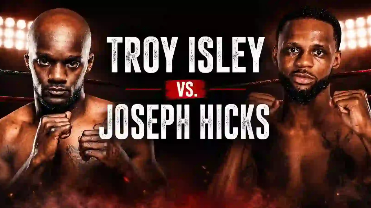 Troy Isley Bidik Balas Dendam atas Joseph Hicks di Kelas Menengah