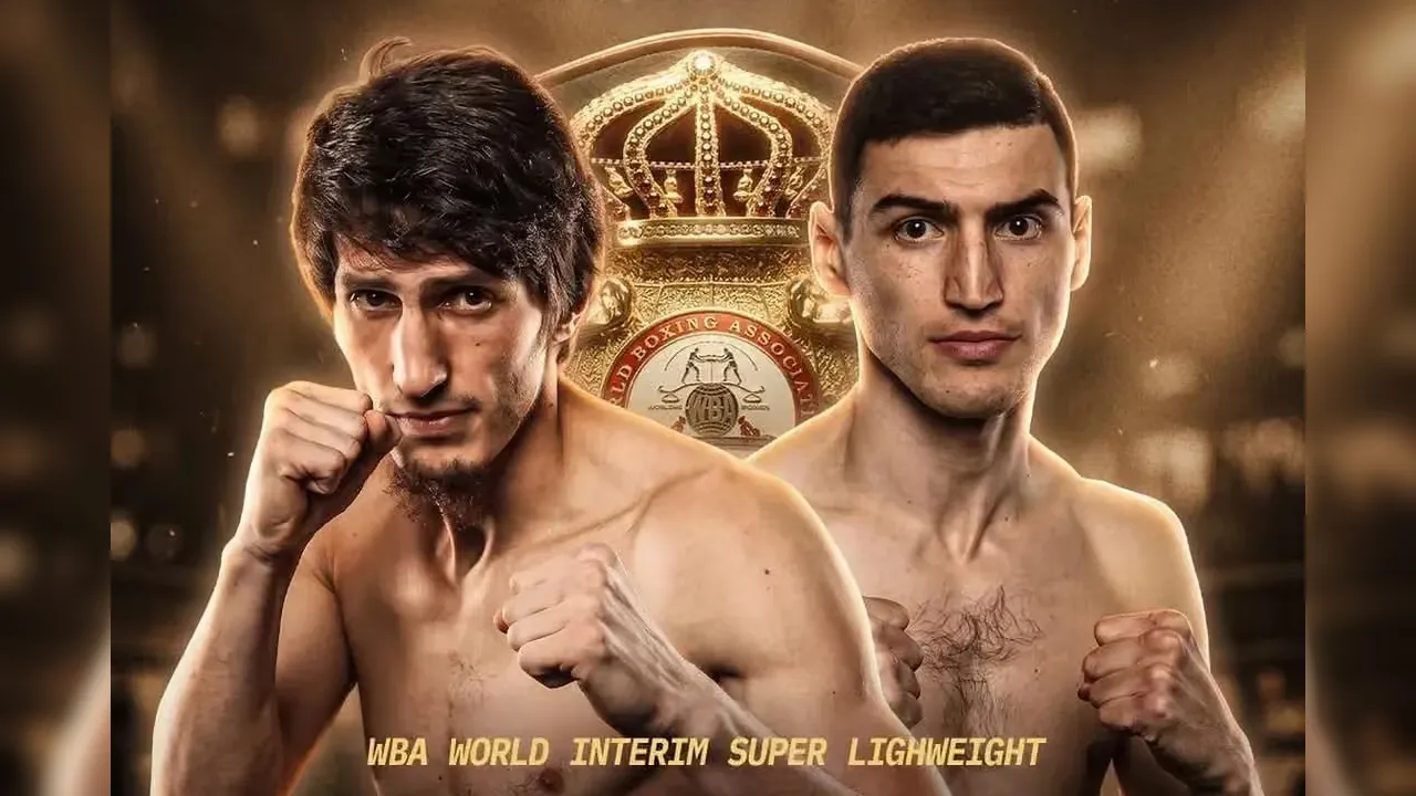 Zaur Abdullaev (kiri) dan Khariton Agrba. (Foto: Fight TV)