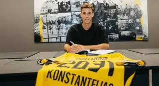 Borussia Dortmund Resmi Datangkan Giannis Konstantelias dari PAOK